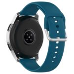 s.r20.11b Back Turquoise StrapsCo Buckle and Tuck Silicone Rubber Watch Band Strap for Samsung Galaxy Watch Active Gear 20mm 22mm