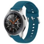 S.r20.11b Main Turquoise StrapsCo Buckle And Tuck Silicone Rubber Watch Band Strap For Samsung Galaxy Watch Active Gear 20mm 22mm