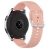 S.r20.13 Back Pink StrapsCo Buckle And Tuck Silicone Rubber Watch Band Strap For Samsung Galaxy Watch Active Gear 20mm 22mm