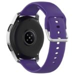 S.r20.18 Back Purple StrapsCo Buckle And Tuck Silicone Rubber Watch Band Strap For Samsung Galaxy Watch Active Gear 20mm 22mm