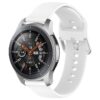 S.r20.22 Main White StrapsCo Buckle And Tuck Silicone Rubber Watch Band Strap For Samsung Galaxy Watch Active Gear 20mm 22mm