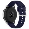 S.r20.5 Back Dark Blue StrapsCo Buckle And Tuck Silicone Rubber Watch Band Strap For Samsung Galaxy Watch Active Gear 20mm 22mm