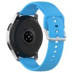 S.r20.5a Back Light Blue StrapsCo Buckle And Tuck Silicone Rubber Watch Band Strap For Samsung Galaxy Watch Active Gear 20mm 22mm