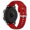 S.r20.6 Back Red StrapsCo Buckle And Tuck Silicone Rubber Watch Band Strap For Samsung Galaxy Watch Active Gear 20mm 22mm