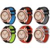 s.r23 All Color StrapsCo Perforated Silicone Rubber Watch Band Strap for Samsung Galaxy Watch Active Gear 20mm 22mm