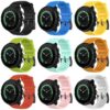Su.r28 All Color StrapsCo Perforated Silicone Rubber Watch Band Strap For Suunto 9 Sport Wrist