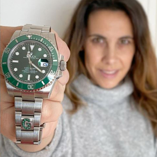 Giorgia Mondani - Rolex Hulk Watch 