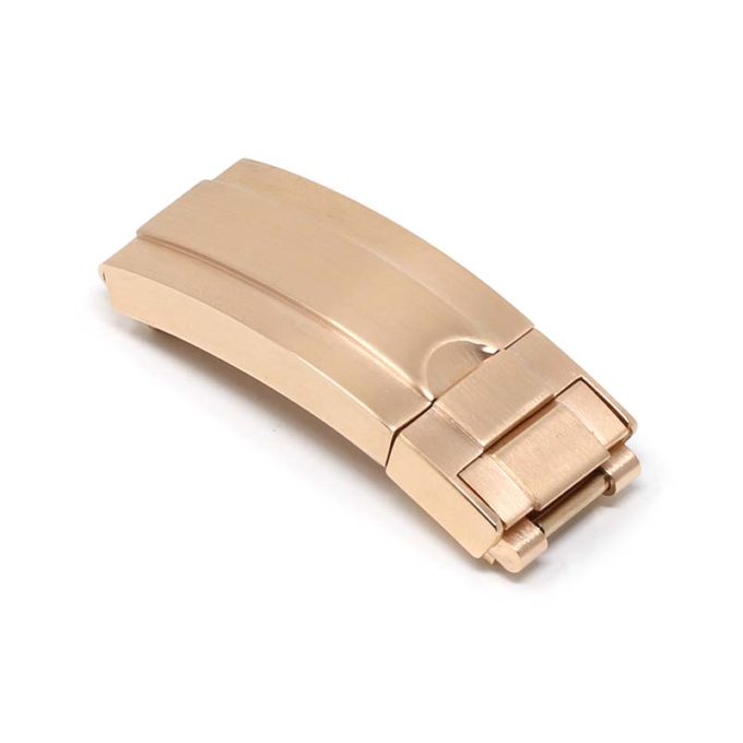 cl.rx2 .rg Main Rose Gold StrapsCo Replacement Stainless Steel Deployant Clasp For Rolex 16mm