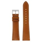ds18.3 Main Tan DASSARI Classic Vintage Leather Watch Band Strap 18mm 19mm 20mm 21mm 22mm