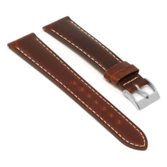 DASSARI Classic Vintage Leather Watch Strap | StrapsCo