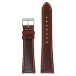 ds18.9 Main Rust DASSARI Classic Vintage Leather Watch Band Strap 18mm 19mm 20mm 21mm 22mm