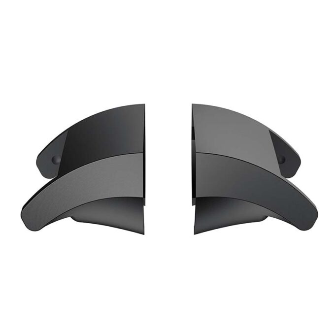 fb.ad2 .mb Alt Black StrapsCo Stainless Steel Strap Adapter for Fitbit Charge 4 Charge 3