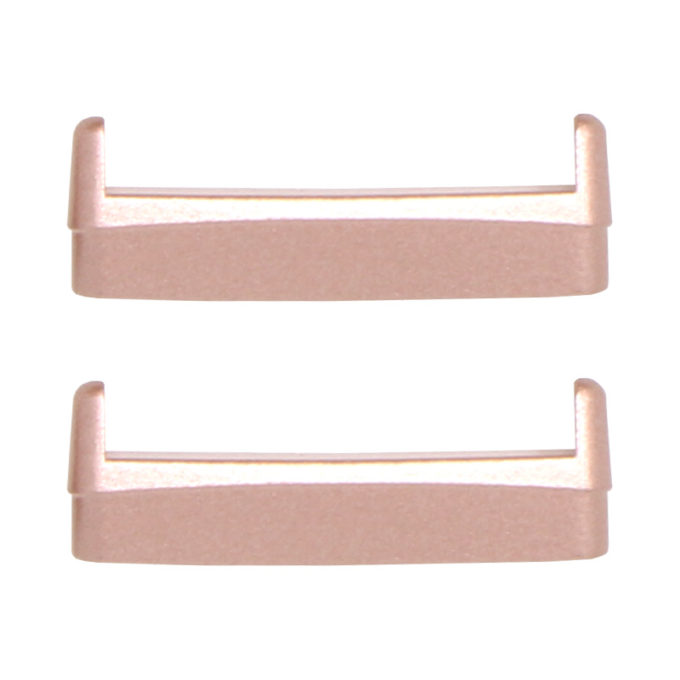 fb.ad3 .pg Main Pink Gold StrapsCo Stainless Steel Strap Adapter for Fitbit Versa 3 Fitbit Sense