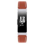 fb.l39.12 Alt Orange StrapsCo Slim Leather Watch Band Strap for Fitbit Inspire 2