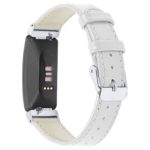 fb.l39.22 Back White StrapsCo Slim Leather Watch Band Strap for Fitbit Inspire 2