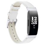 fb.l39.22 Main White StrapsCo Slim Leather Watch Band Strap for Fitbit Inspire 2