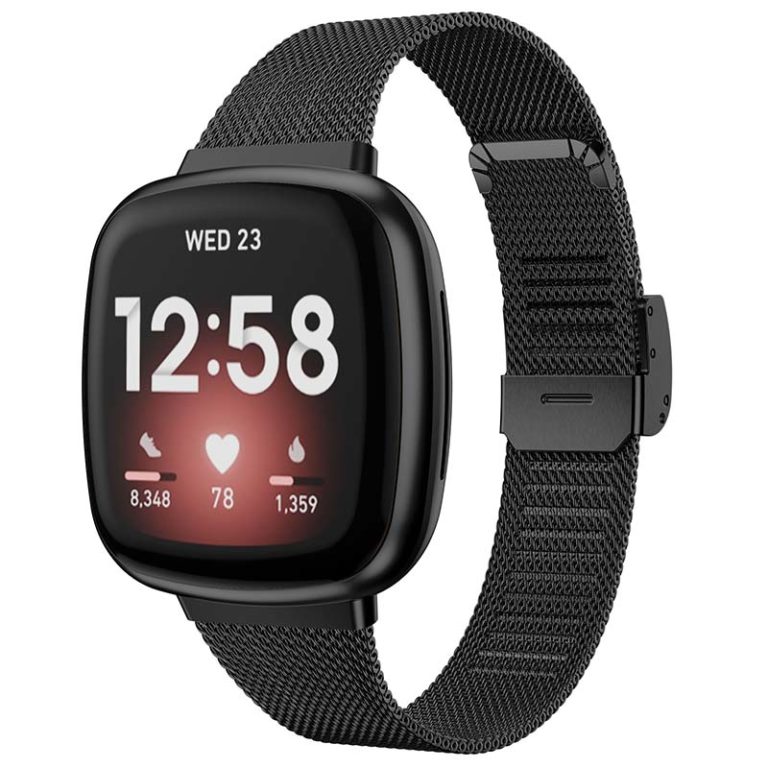 Slim Mesh Band For Fitbit Versa 3 | StrapsCo