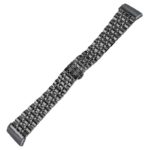 fb.m133.mb Angle Black StrapsCo Stainless Steel Bracelet Watch Band w Hidden Clasp for Fitbit Versa 3 Fitbit Sense