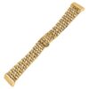 fb.m133.yg Angle Yellow Gold StrapsCo Stainless Steel Bracelet Watch Band w Hidden Clasp for Fitbit Versa 3 Fitbit Sense