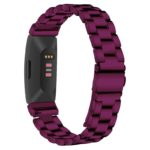 fb.m134.18 Back Purple StrapsCo Stainless Steel Links Watch Band Strap for Fitbit Inspire 2