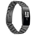 fb.m134.mb Main Black StrapsCo Stainless Steel Links Watch Band Strap for Fitbit Inspire 2