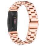 fb.m134.rg Back Rose Gold StrapsCo Stainless Steel Links Watch Band Strap for Fitbit Inspire 2