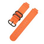 g.ny3 .12 Main Orange StrapsCo Woven Nylon Watch Band Strap for Garmin Forerunner 220230235620630735