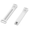 h.r5.22 Angle White StrapsCo Silicone Rubber Watch Band Strap for Huawei Band 2