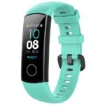 h.r7.11a Main Mint StrapsCo Silicone Rubber Watch Band Strap for Huawei Honor Band 4