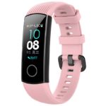 h.r7.13 Main Pink StrapsCo Silicone Rubber Watch Band Strap for Huawei Honor Band 4