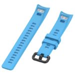 h.r7.5 Angle Light Blue StrapsCo Silicone Rubber Watch Band Strap for Huawei Honor Band 4