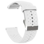 p.r7.22 Back White StrapsCo Perforated Rubber Watch Band Strap for Polar Vantage M Grit X