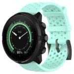 su.r28.11a Main Mint StrapsCo Perforated Silicone Rubber Watch Band Strap for Suunto 9