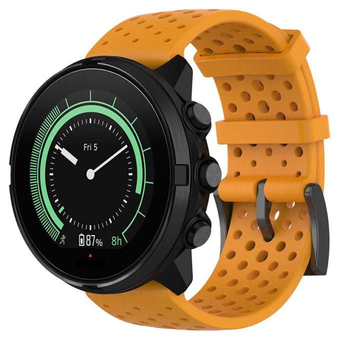 Silicone Strap for SUUNTO 9 / Baro Smart Watch Watchband Wrist Band Correa  de reloj bracelet de montre pasek do zegarka