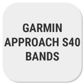 Garmin Approach S40 Bands