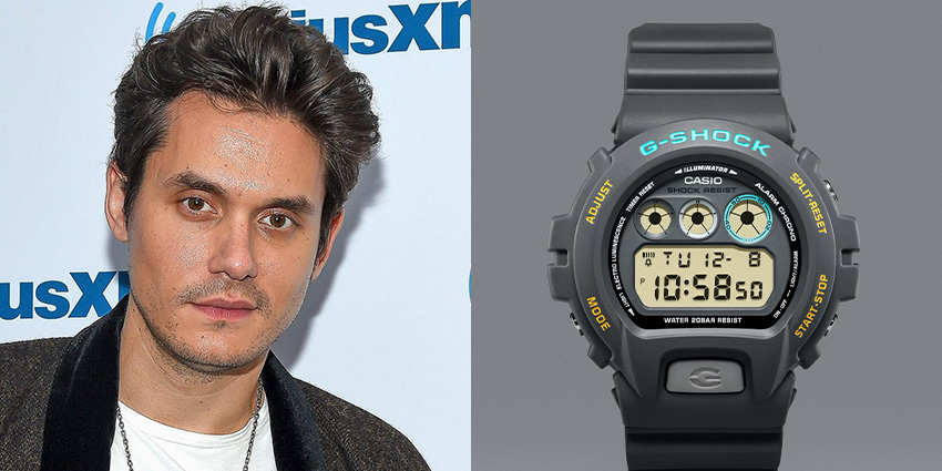Affordable Watches Worn By Celebrities John Mayer Casio G Shock Ref 6900