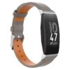 fb.l40.7 Main Grey StrapsCo Slim Leather Watch Band Strap for Fitbit Inspire 2