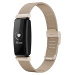 fb.m135.17 Main Soft Gold StrapsCo Stainless Steel Mesh Watch Band Strap for Fitbit Inspire 2