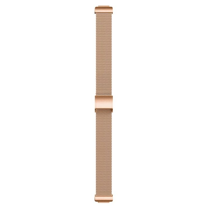 fb.m135.rg Up Rose Gold StrapsCo Stainless Steel Mesh Watch Band Strap for Fitbit Inspire 2