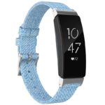 fb.ny20.5 Main Blue StrapsCo Canvas Watch Band Strap for Fitbit Inspire 2