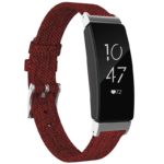fb.ny20.6 Main Red StrapsCo Canvas Watch Band Strap for Fitbit Inspire 2