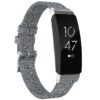 fb.ny20.7 Main Grey StrapsCo Canvas Watch Band Strap for Fitbit Inspire 2