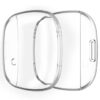 fb.pc13.22 Main Clear StrapsCo TPU Rubber Protective Case for Fitbit Versa 3 Sense