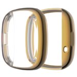 fb.pc13.yg Main Yellow Gold StrapsCo TPU Rubber Protective Case for Fitbit Versa 3 Sense