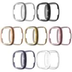 fb.pc14 All Color StrapsCo Protective Case with one row of Rhinestones for Fitbit Versa 3 Sense