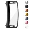 fb.pc16.1 Gallery Black StrapsCo TPU Rubber Protective Case for Fitbit Inspire 2
