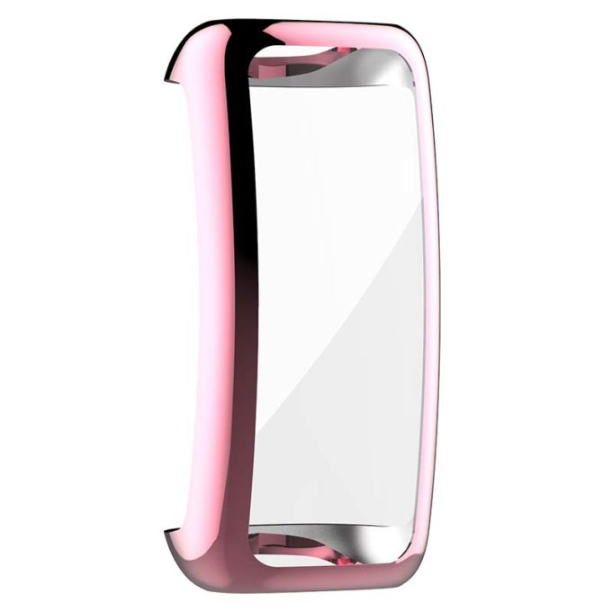 fb.pc16.13 Main Pink StrapsCo TPU Rubber Protective Case for Fitbit Inspire 2