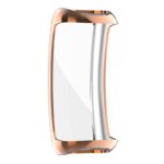 fb.pc16.rg Back Rose Gold StrapsCo TPU Rubber Protective Case for Fitbit Inspire 2