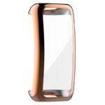 fb.pc16.rg Main Rose Gold StrapsCo TPU Rubber Protective Case for Fitbit Inspire 2