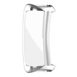 fb.pc16.ss Back Silver StrapsCo TPU Rubber Protective Case for Fitbit Inspire 2